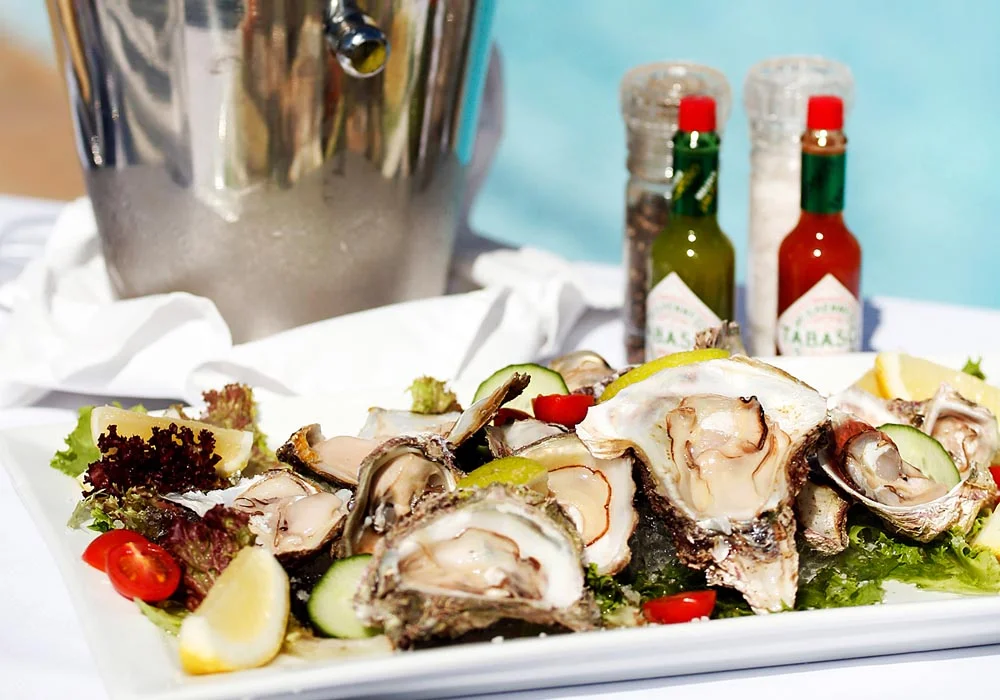 Arniston Spa Hotel has two restaurants and fresh seafood